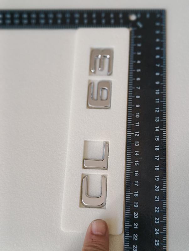 CL 63 Krom Bagaj Yazısı 3M 3D ABS