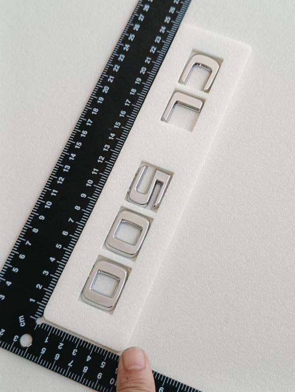 CL 500 Krom Bagaj Yazısı 3M 3D ABS