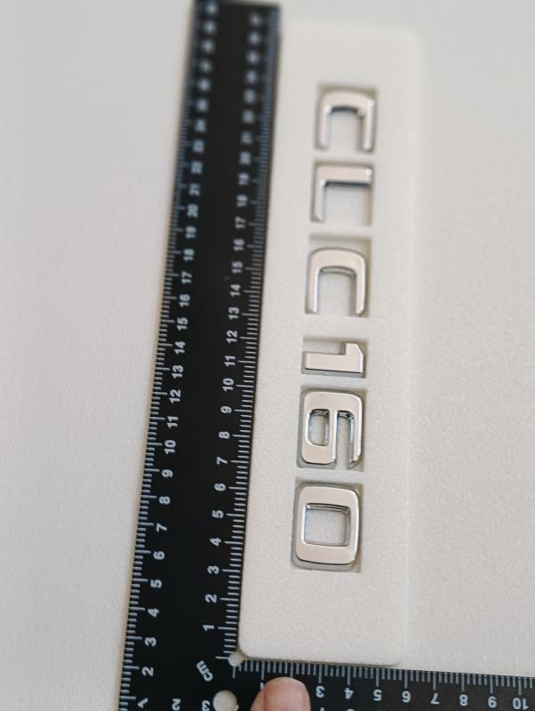 CLC 160 Krom Bagaj Yazısı 3M 3D ABS