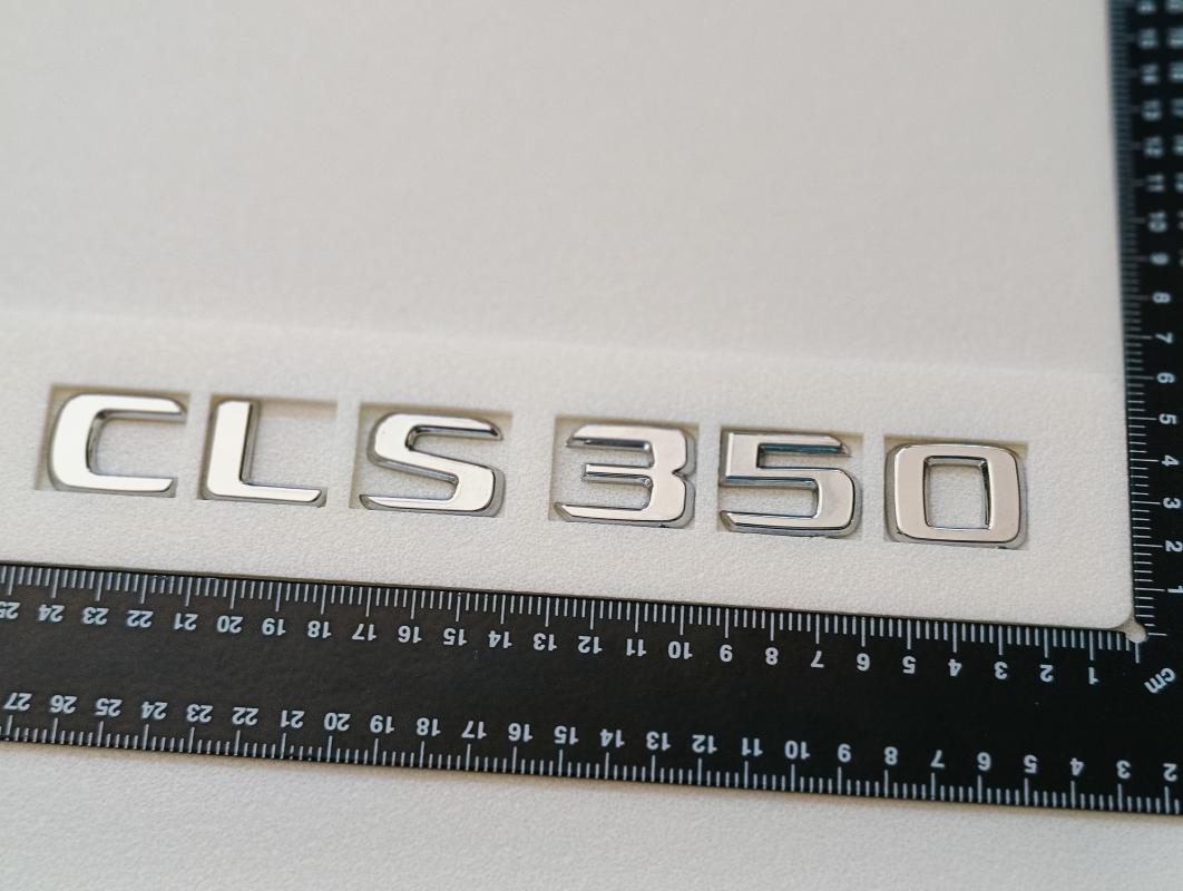 CLS 350 Krom Bagaj Yazısı 3M 3D ABS