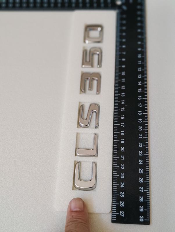 CLS 350 Krom Bagaj Yazısı 3M 3D ABS