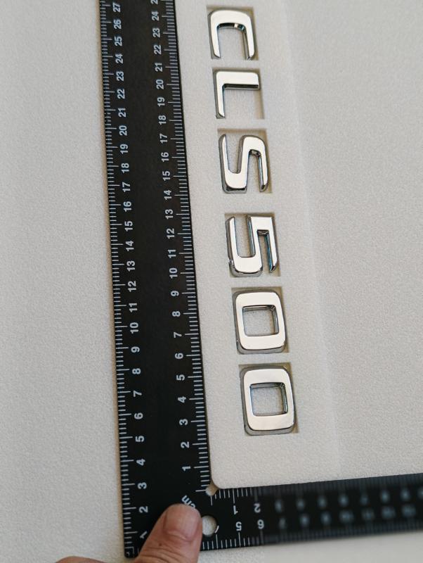CLS 500 Krom Bagaj Yazısı 3M 3D ABS