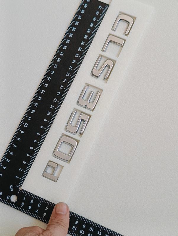 CLS 350d Krom Bagaj Yazısı 3M 3D ABS