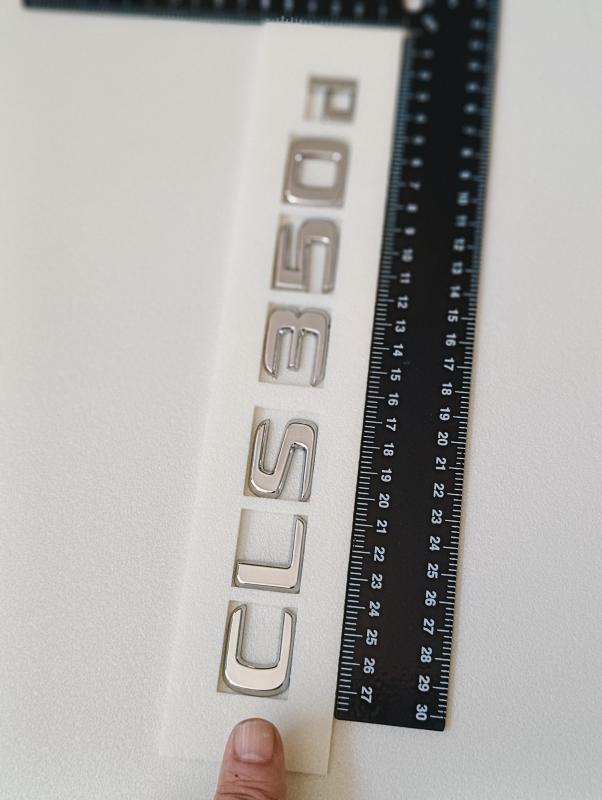 CLS 350d Krom Bagaj Yazısı 3M 3D ABS