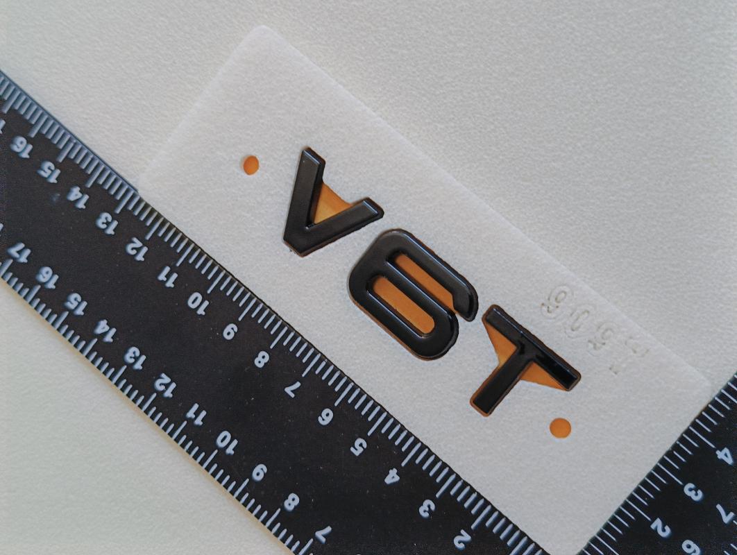 V6T Piano Black Bagaj Yazısı 3M 3D ABS