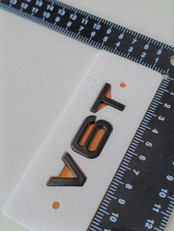 V6T Piano Black Bagaj Yazısı 3M 3D ABS