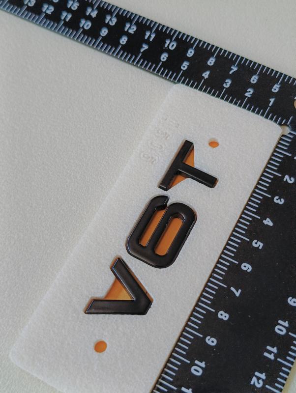 V6T Piano Black Bagaj Yazısı 3M 3D ABS