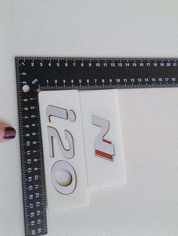 i20 ve N Yeni Nesil Bagaj Yazısı Seti 2’li 3M 3D ABS