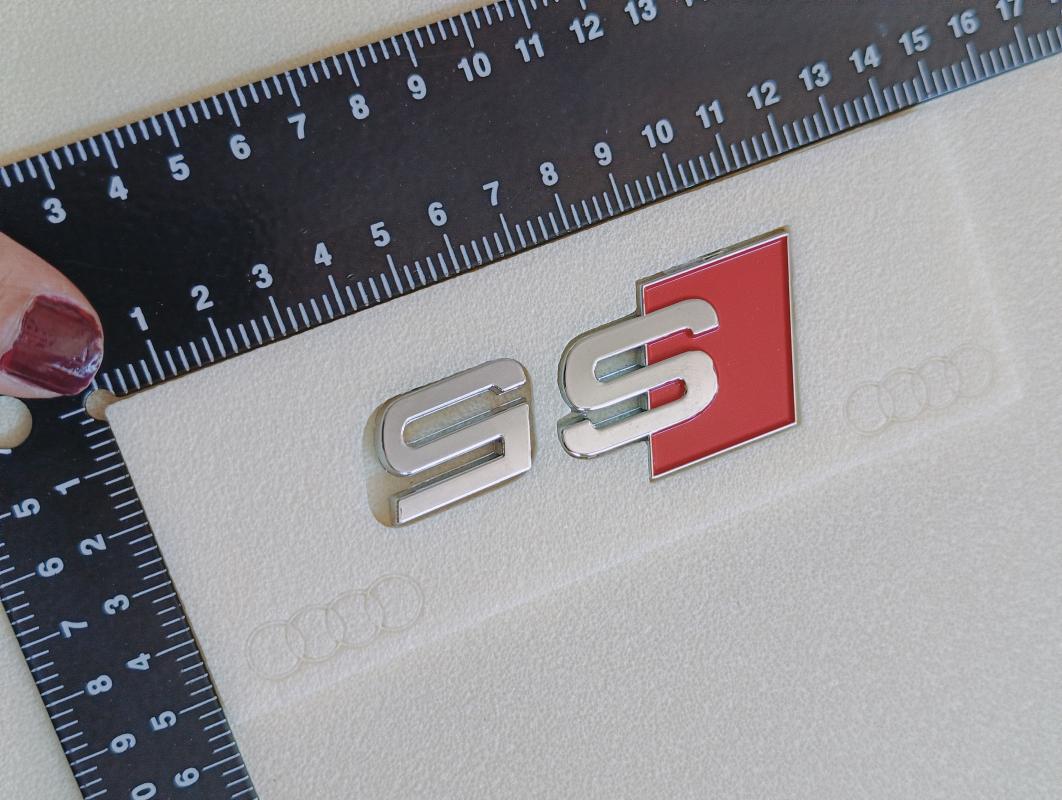 S5 Krom Bagaj Yazısı 3M 3D ABS