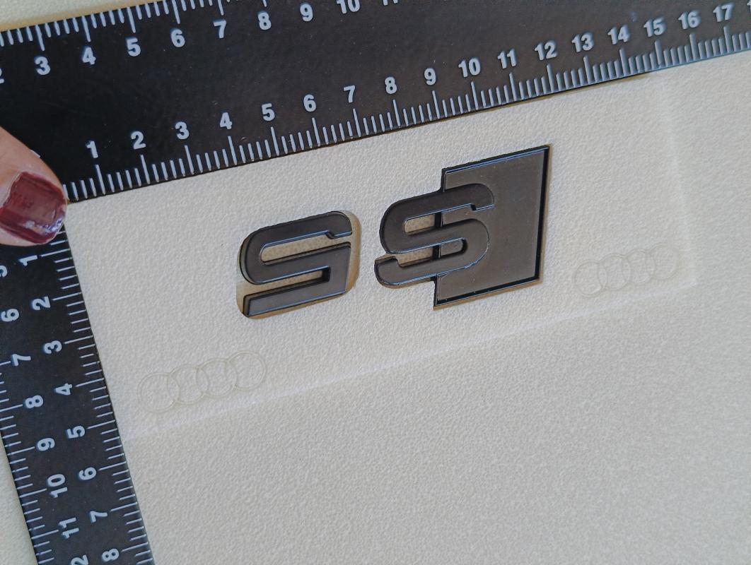 S5 Piano Black Bagaj Yazısı 3M 3D ABS