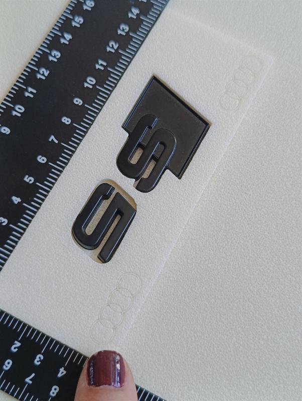 S5 Piano Black Bagaj Yazısı 3M 3D ABS