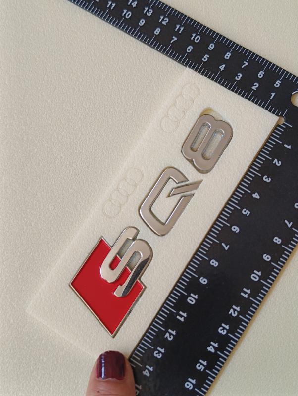 SQ8 Krom Bagaj Yazısı 3M 3D ABS