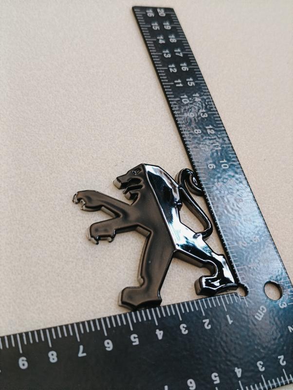 Peugeot Piano Black Aslan Bagaj Arması (206, 207, 307, 407, Partner, 301, 406, 807, Expert)
