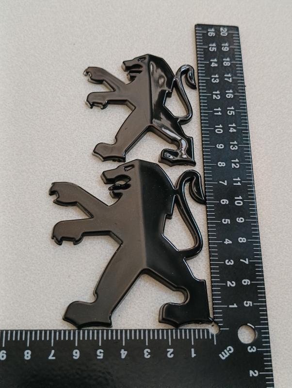 Peugeot Piano Black Aslan Panjur ve Bagaj Arması Seti