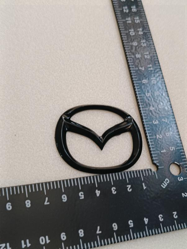 Mazda Arması Piano Black 3M 3D ABS