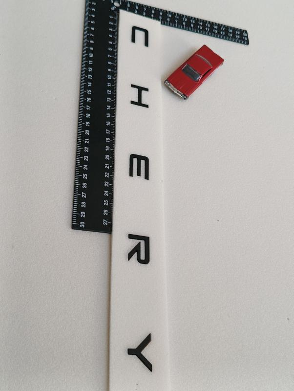 Chery Boşluklu Piano Black Bagaj Yazısı 3M 3D ABS