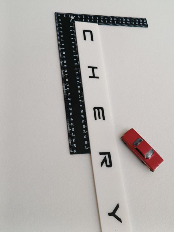 Chery Boşluklu Piano Black Bagaj Yazısı 3M 3D ABS