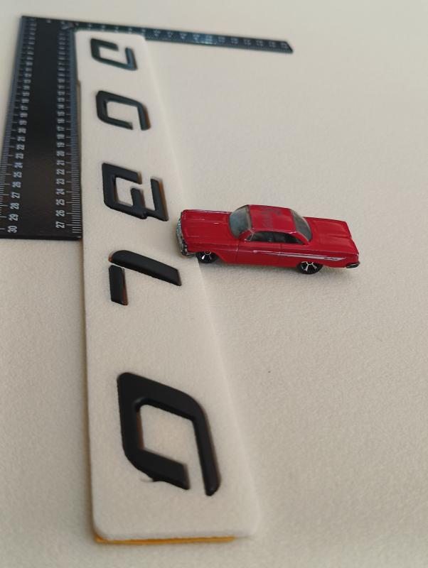 Doblo Boşluklu Piano Black Bagaj Yazısı 3M 3D ABS