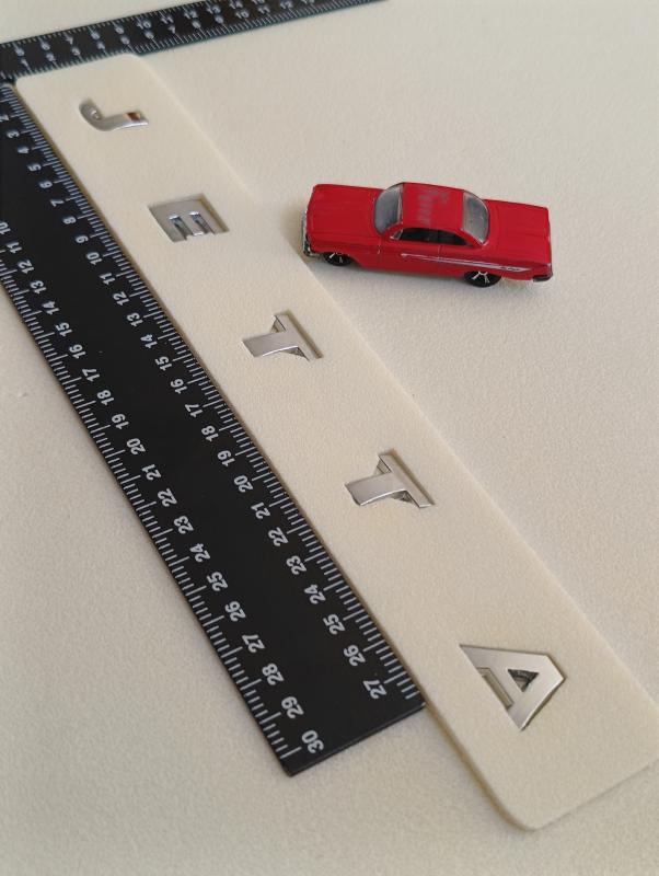 Jetta Boşluklu Bagaj Yazısı 3M 3D ABS