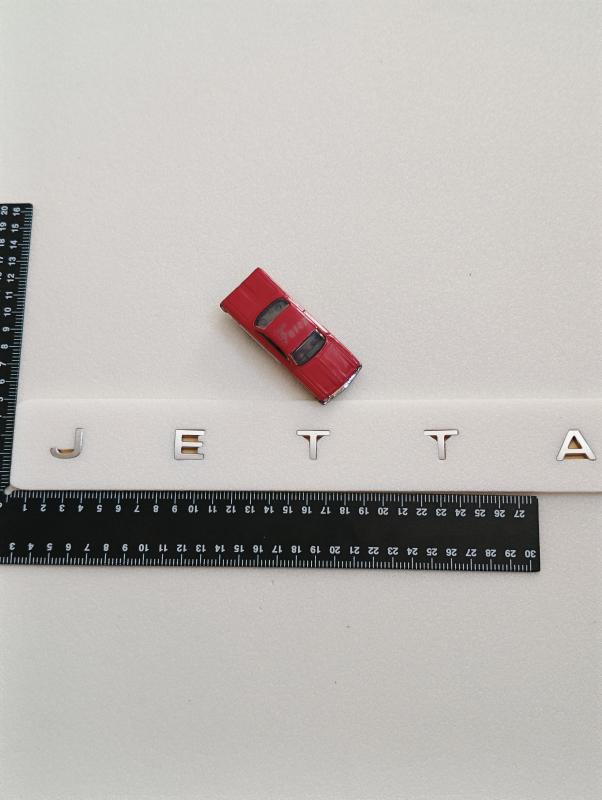 Jetta Boşluklu İnce Tip Bagaj Yazısı 3M 3D ABS