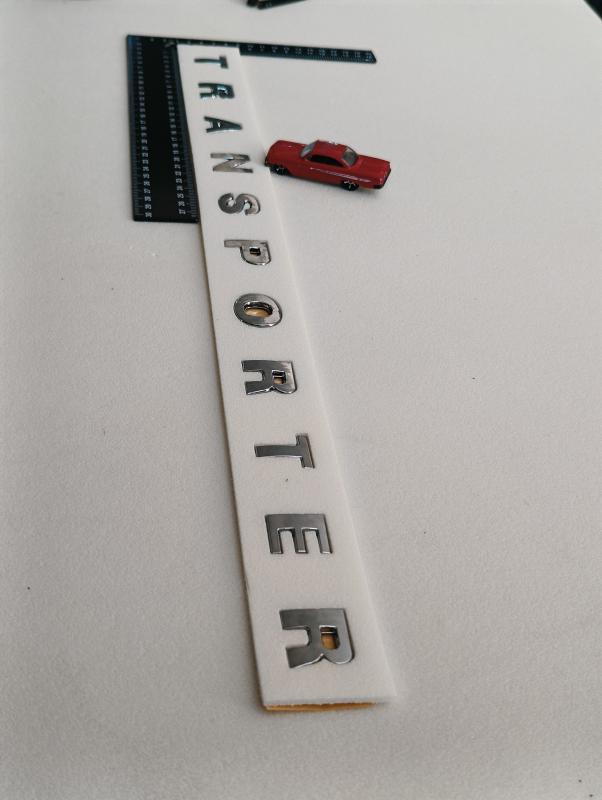 Transporter T4-T5 Boşluklu Bagaj Yazısı 3M 3D ABS