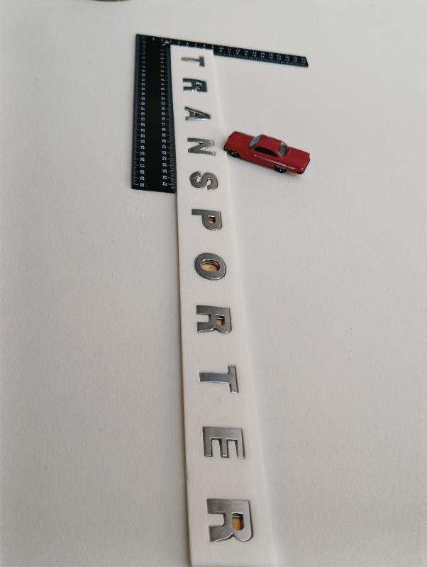 Transporter T4-T5 Boşluklu Bagaj Yazısı 3M 3D ABS