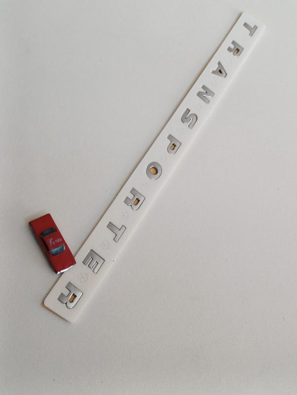 Transporter Yeni Model Boşluklu Bagaj Yazısı 3M 3D ABS