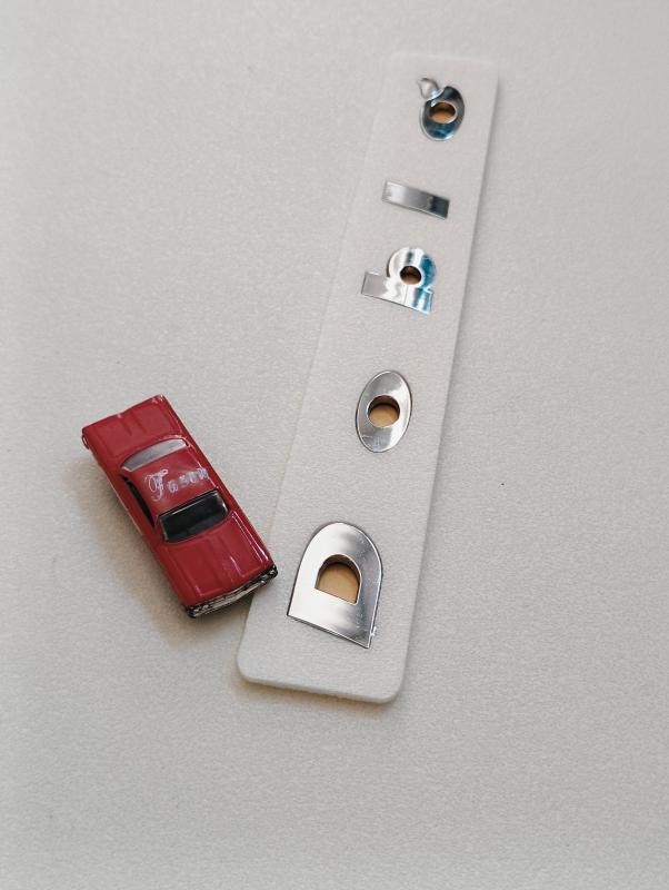 Doblo Boşluklu Krom Bagaj Yazısı 3M 3D ABS