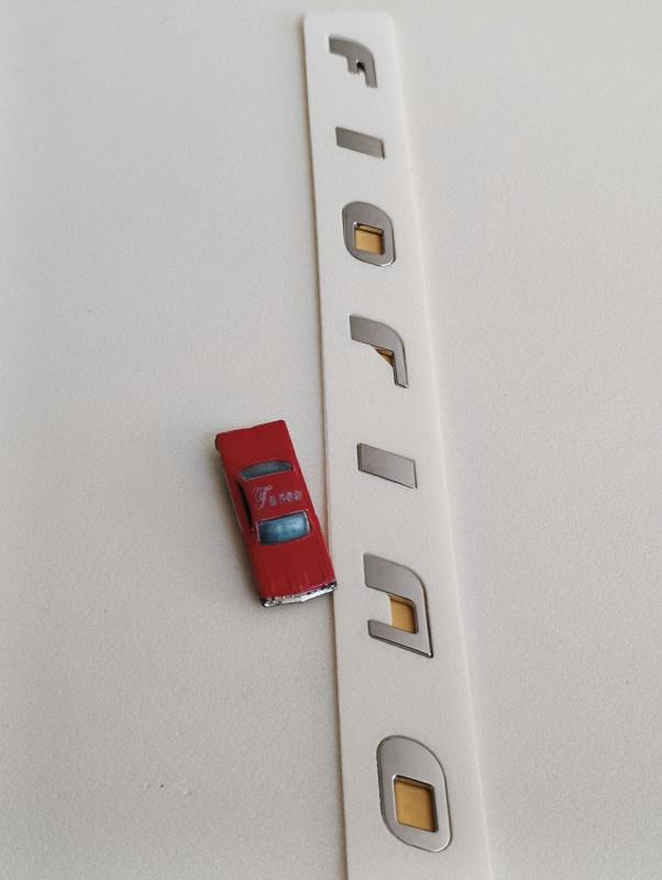 Fiorino Boşluklu Bagaj Yazısı 3M 3D ABS