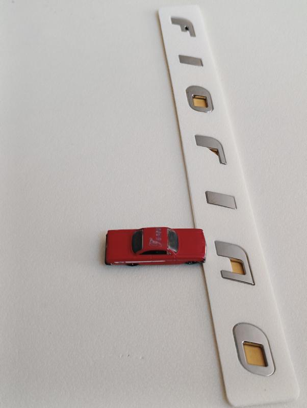 Fiorino Boşluklu Bagaj Yazısı 3M 3D ABS