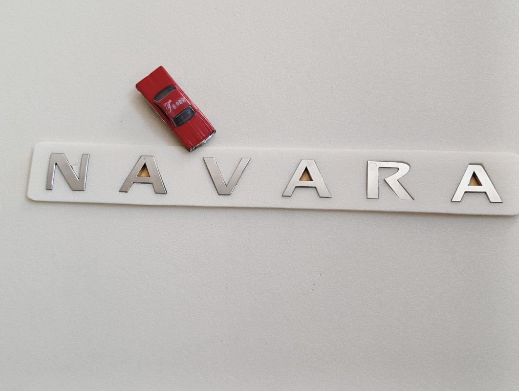 Navara Boşluklu Bagaj Yazısı 3M 3D ABS