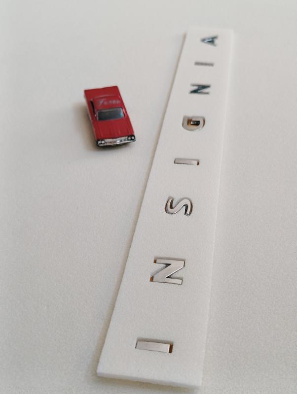 Insignia Boşluklu Krom Bagaj Yazısı 3M 3D ABS