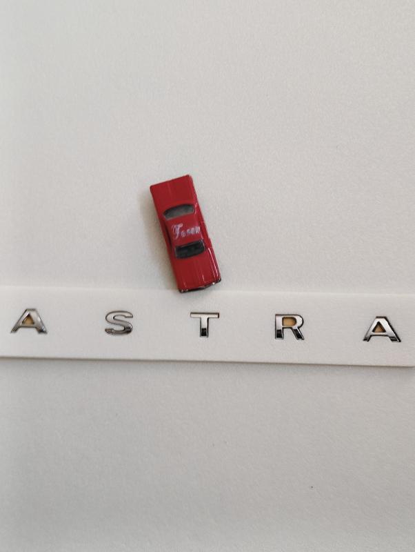 Astra Boşluklu Krom Bagaj Yazısı 3M 3D ABS