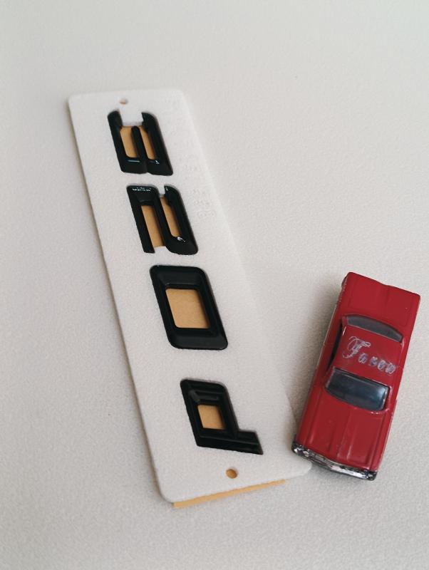 320d Piano Black Bagaj Yazısı 3M 3D ABS