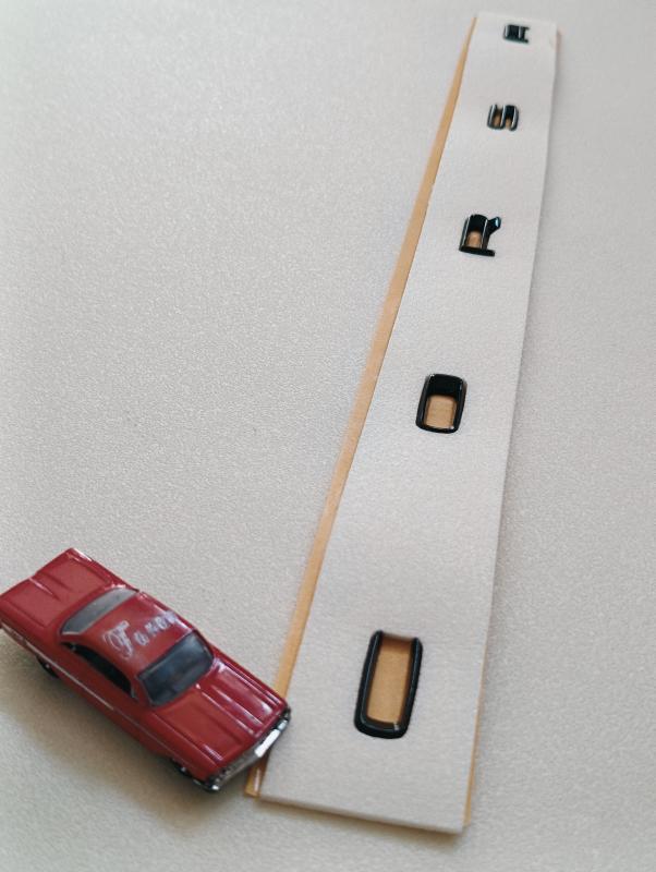 Corsa Yeni Nesil Boşluklu Piano Black Bagaj Yazısı 3M 3D ABS