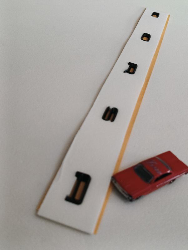 Corsa Yeni Nesil Boşluklu Piano Black Bagaj Yazısı 3M 3D ABS