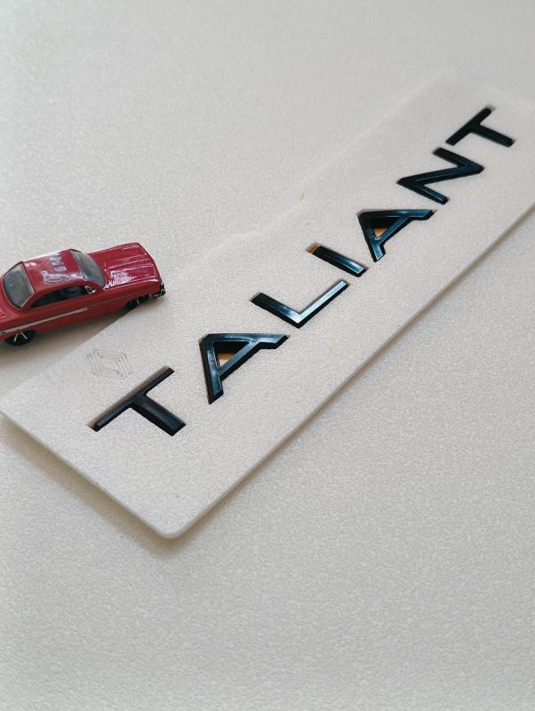 Taliant Piano Black Bagaj Yazısı 3M 3D ABS