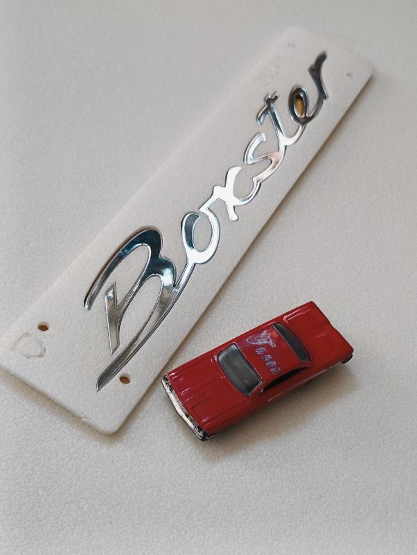 Boxster Krom Bagaj Yazısı 3M 3D ABS