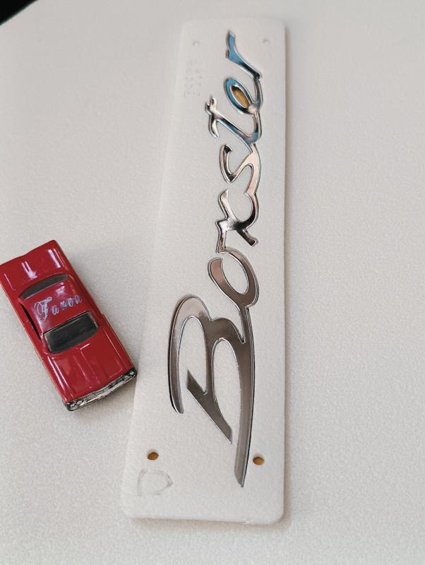 Boxster Krom Bagaj Yazısı 3M 3D ABS