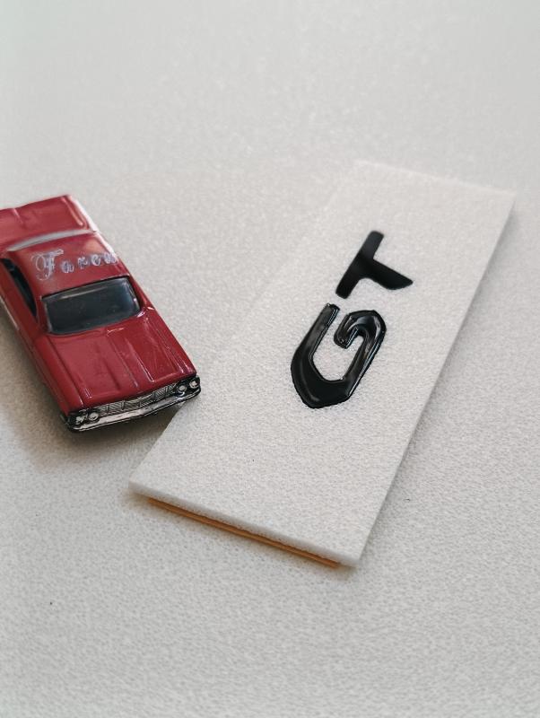 GT Piano Black Bagaj Yazısı 3M 3D ABS