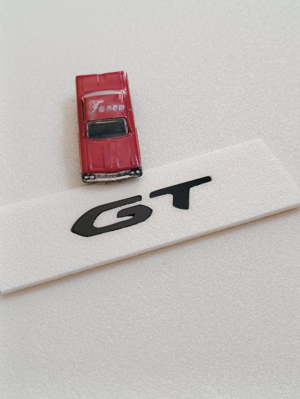 GT Piano Black Bagaj Yazısı 3M 3D ABS