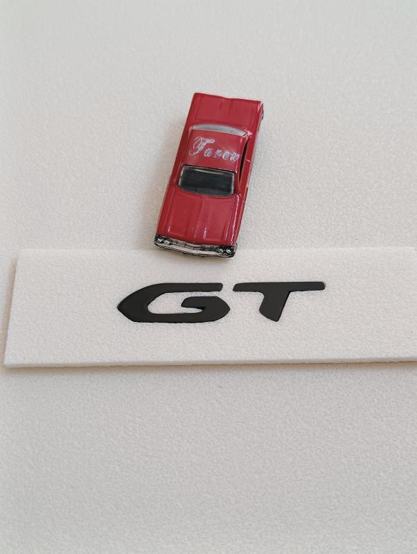 GT Piano Black Bagaj Yazısı 3M 3D ABS