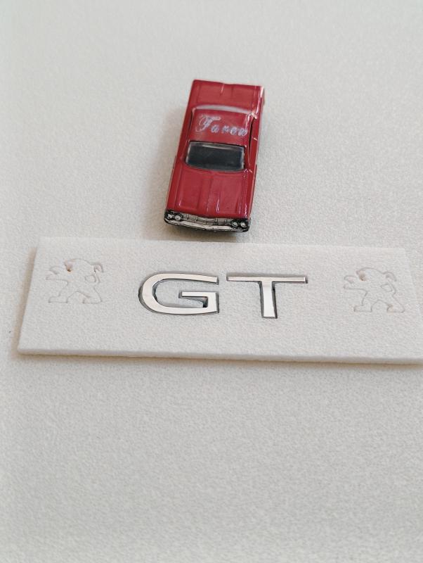GT Krom Bagaj Yazısı 3M 3D ABS