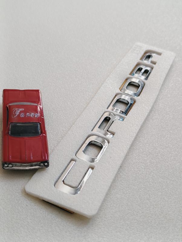 Cordoba Krom Bagaj Yazısı 3M 3D ABS