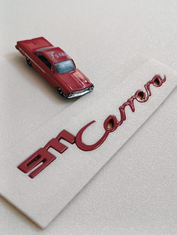 911 Carrera Kırmızı Bagaj Yazısı 3M 3D ABS