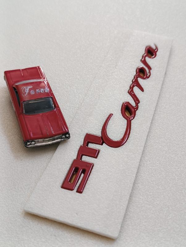 911 Carrera Kırmızı Bagaj Yazısı 3M 3D ABS