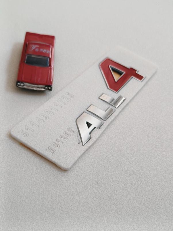 ALL 4 Çamurluk Bagaj Yazısı 3M 3D ABS