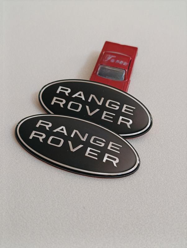 Range Rover Bagaj ve Tampon Arması Seti 2’li 3M 3D ABS