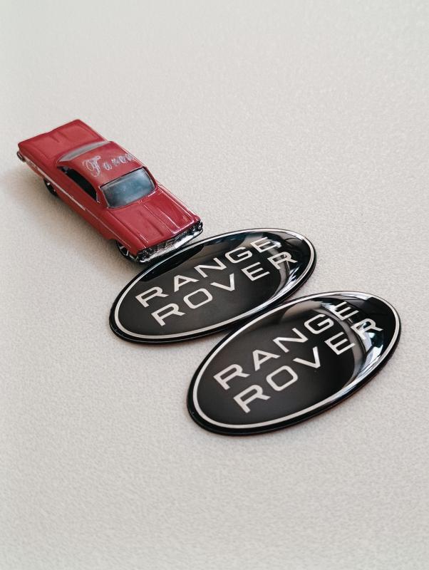Range Rover Bagaj ve Tampon Arması Seti 2’li 3M 3D ABS