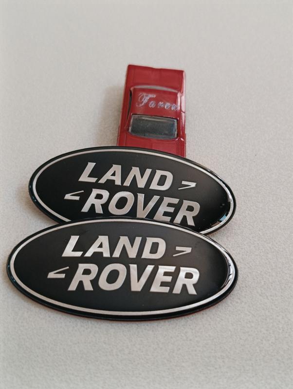 Land Rover Bagaj ve Tampon Arması Seti 2’li 3M 3D ABS